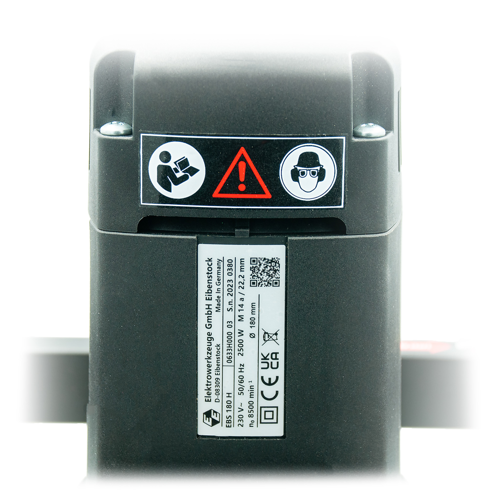 Tabliczka znamionowa Szlifierki Eibenstock EBS 180 H